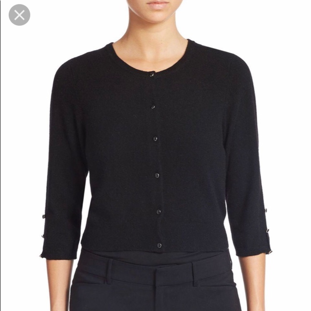 Lord & Taylor black cashmere sweater